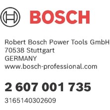 Home And Garden Bosch Professional Uç Ekstra Sert Altıgen Vidalar Için (Hex6, Uzunluk: 49 Mm, 3 Adet)