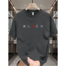 Yoho Sport Black Baskılı Özel Tasarım Unisex Tshirt