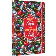 Sketch 13x21 Sert Kapak Defter Çizgili Tarihsiz Not Defteri
