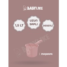 Babylike Yenidoğanlar & çocuklar 3'lü Bebek Seti - Küvet & kova & maşrapa
