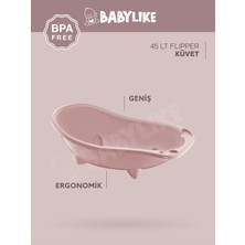Babylike 5'li Bebek Seti- Küvet & lazımlık & bebek Yıkama Koltuğu & kova & maşrapa