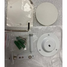 Vicon Projeksiyon Askı Aparatı ve Ayağı 12CM Metal Beyaz Tavan Duvar Uyumlu