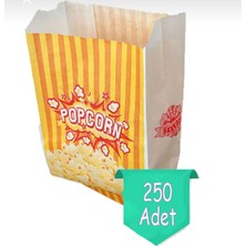 Şekerce Patlamış Mısır Kese Kağıdı 250 Adet Orta L Boy