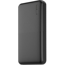 Dexim M9 10.000 mAh LED Işıklı Powerbank - Siyah