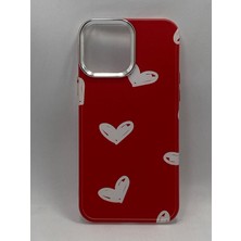 Turkuaz Dijital Pazarlama Apple iPhone 11 Özel Kalp Baskılı Lüks Silikon Kılıf