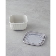 Elio Plastik Saklama Kabı 600,1100,1800 Ml Krem