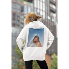 Sevbano Taylor's Version 1989 Baskılı  Oversize Tasarım Şarkıcı Taylor Swift Hoodie