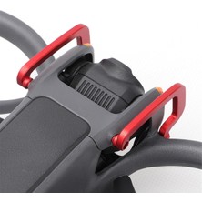 Steellaar Avata 2 Üst Koruyucu Çubuklar Için Gimbal Lens Tamponu Kırmızı (Yurt Dışından)