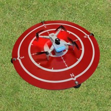 Steellaar Katlanabilir Taşınabilir Iniş Pedi Drone Evrensel Kırmızı (Yurt Dışından)