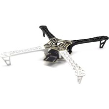 Steellaar F450 Drone Kamera Alev Tekerlek Kıt 450 Çerçeve Rc Siyah+Beyaz (Yurt Dışından)
