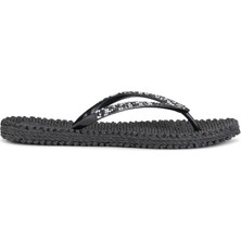 Ilse Jacobsen - CHEERFUL03G -  Flip Flop With Glitter-Black