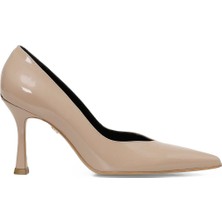 Nine West REVOLDE 5FX Bej Kadın Topuklu Ayakkabı