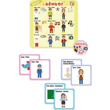 Bingo Oyunu / Meslekler ve Yardımcı Araçları - Occupations And Auxiliary Tools