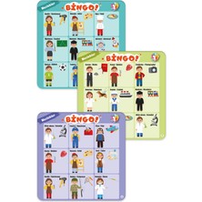 Bingo Oyunu / Meslekler ve Yardımcı Araçları - Occupations And Auxiliary Tools