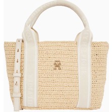 Tommy Hilfiger Spring Logotape Tote Omuz Çantası