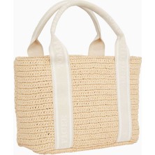 Tommy Hilfiger Spring Logotape Tote Omuz Çantası
