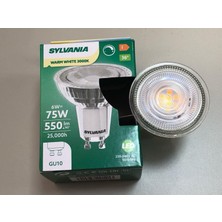 2 Adet Sylvanıa  Dimli  6W=75W 550 Lümen Gu 10 3000KELVİN LED Spot