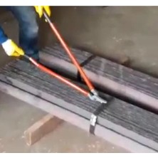 Çağlayan 082-AS Sağ Çelik Çember Makası 1 mm Sac Kesimi
