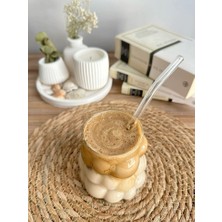 Mis Kitchen 6 Adet Boncuk Üzüm Tasarımlı Bardak Seti Kahve ve Soğuk içecek Bardağı