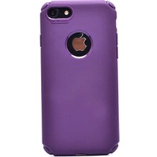 Vardar Aksesuar Apple iPhone 8 Kılıf Renkli  Pürüzsüz Esnek Airbag Stop Silikon Kapak