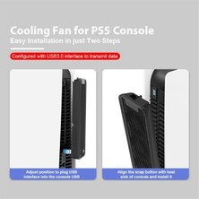 Luuminaly Soğutma Fanı Sessiz Soğutucu LED Işıklı Usb3.0 Portlu Siyah (Yurt Dışından)