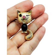 Bb Şanslı Kedi Broş