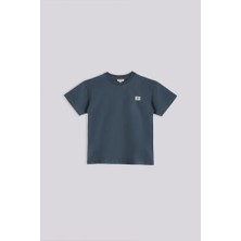Nebbati Basic Bg Store Erkek Çocuk Antrasit Tshirt
