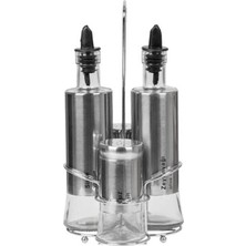 Leylak Yağlık  ve Tuzluk 4'lü Set 300 ml (Lst-04)