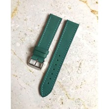 Mercan Saat 20 mm Renkli Üst Kalite İşçilik Spor Tasarım Hakiki Deri Saat Kordonu Akıllı Saat Kordonu