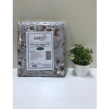 Asev Home Ütü Masası Kılıfı Büyük Boy Ipli Stoperli Keçeli Kılıfı Örtüsü Bezi 55X140CM Silver Garden