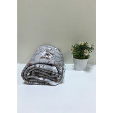 Asev Home Ütü Masası Kılıfı Büyük Boy Ipli Stoperli Keçeli Kılıfı Örtüsü Bezi 55X140CM Silver Garden