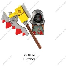 Wanglm KF1843 KF6173 Cadılar Bayramı Yapı Taşları Korku Jack Ripper Kasap Jason Ölüm Leatherface Karikatür Mini Figürler Aksiyon Oyuncak Tuğla Çocuklar (Yurt Dışından)