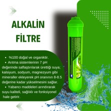 Nefa Tüm Arıtma Cihazlarına Uyumlu Post Karbon - Alkali - Mineral 3'lü Su Arıtma Filtresi