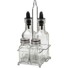 Yasemin 2 Yağlık 200 ml + 2 Tuzluk Set (Yst-04)