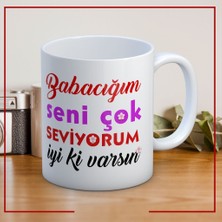 Nostaljik Lezzetler Iyi Ki Varsın Babalar Günü Baskılı Kupa Bardak Kahve Kupa Bardak