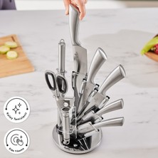 Karaca Meister Bremen 9 Parça Çelik Bıçak Seti