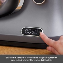 Karaca Pro Artisan Zaman Ayarlı ve Tartılı Döküm Mutfak Şefi