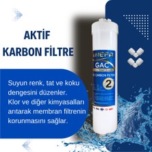 Nefa Tüm Kapalı Kasalara Uygun, 6 Aşamalı, -Orp Hidrojen Alkali- Ph 'canlı Su Teknolojisi' Destekli Filtreseti