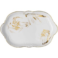 Rosenthal Midas Oval Porselen Servis Tabağı 33 Cm