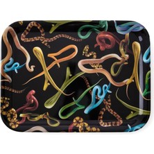 Seletti Toiletpaper Snakes Melamin Tepsi