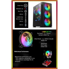 Zeiron RCX60 | Windows 11 Pro Ryzen 5 3600 32GB 512GB SSD RX580 8gb 23.8" Curved Oyuncu Masaüstü Bilgisayar