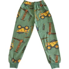 Arya Nisa Kids Erkek Çocuk Traktör Baskılı Mevsimlik Pijama Takımı