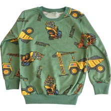 Arya Nisa Kids Erkek Çocuk Traktör Baskılı Mevsimlik Pijama Takımı