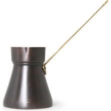 Coho Objet Coho Antique Döküm Işleme Kulp Bakır Türk Kahve Cezvesi 340 ml