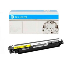 Tex-İnvest Hp 126A- Uyumlu Muadil Toner Seti 4 Renk