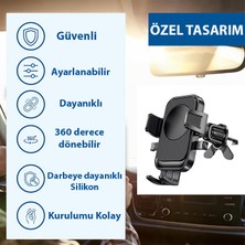 Ally B086 360° Dönebilen Araç Içi Havalandirma Telefon Tutucu