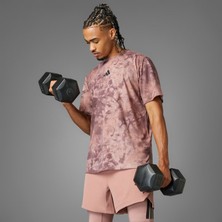 adidas Erkek  Pembe  T-Shirt POWER AOP TEE JP3341