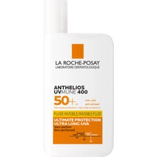 Anthelios Uvmune 400 Invisible Fluid Spf50+ Güneş Koruyucu 50 ml- Tüm Cilt Tipleri