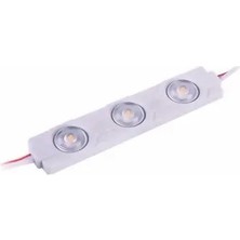Ack 50 Adet Üçlü LED Modül Ack 3000 K Günışığı ( Parmak LED )