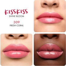 Kiss Kiss Shine Bloom 309 Fresh Coral Ruj